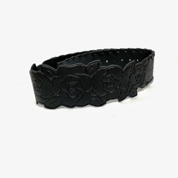 Anne Fontaine Alya Black Big waist belt one size main image 8